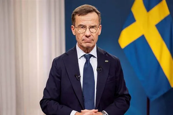 Kristersson sends condolences to India