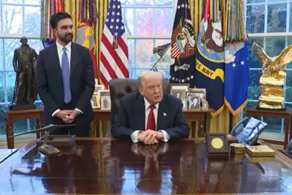 纽约人以“谨慎的乐观”态度看待特朗普-曼达尼会晤