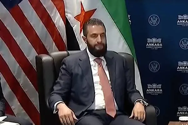 Sharaa: The entire Syrian people thank President Trump