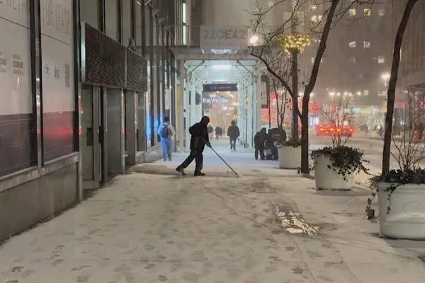 Li Dewletên Yekbûyî yên Amerîkayê hişyariya firtûna zivistanê ya xurt