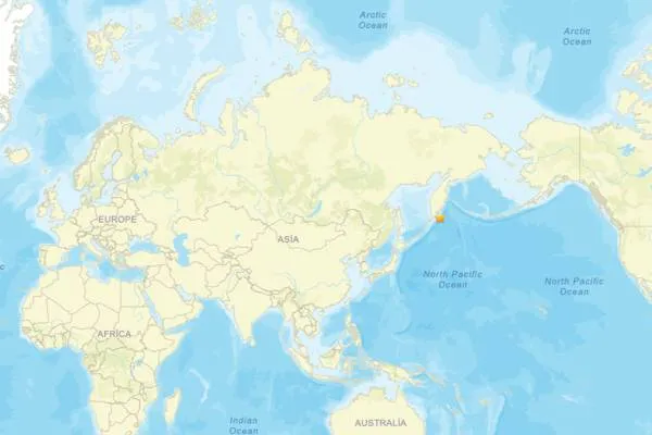 Землетрясение в России