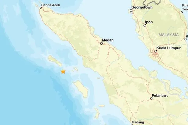 Earthquake in Indonesia