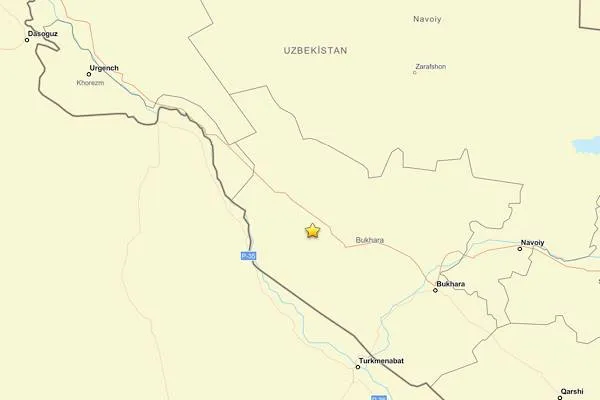 Earthquake in Uzbekistan