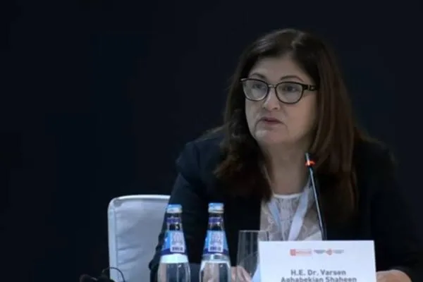Minîster Şahîn di Forûma Dîyalogê ya Erîwanê ya 2025-an de beşdar bû