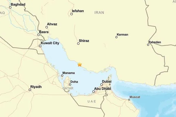 زلزال في إيران