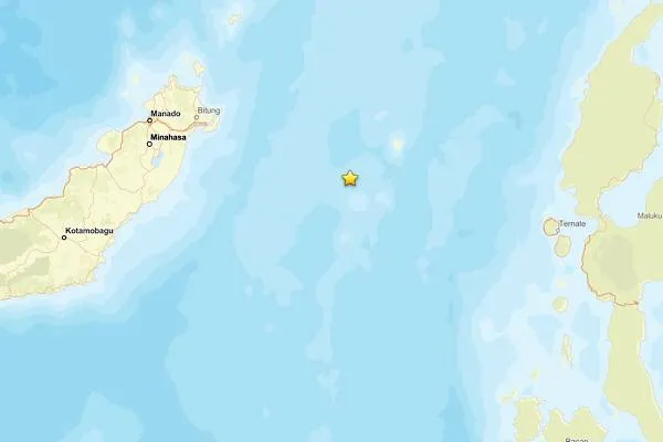 Earthquake in Indonesia