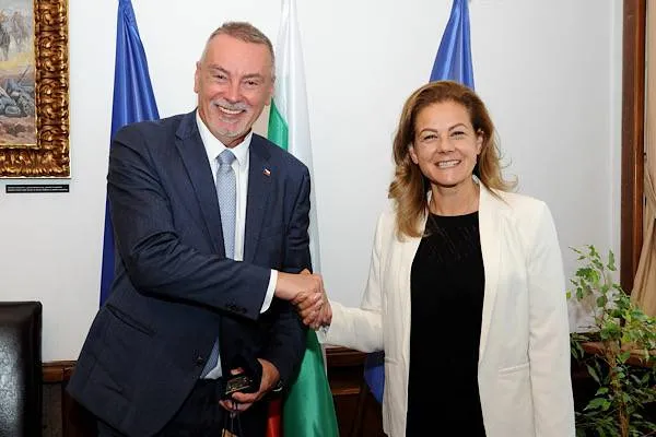 Gramatikova-Ivanova meets Czech Ambassador to Bulgaria Toman