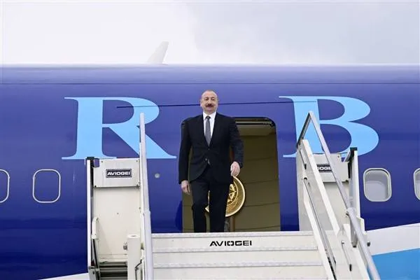 Azerbaijani President Aliyev in Tirana