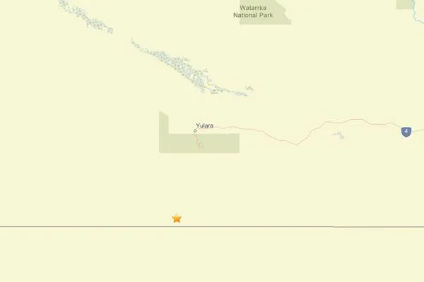 Earthquake in Australia