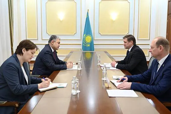 Kosherbayev receives Belarus’ Ambassador to Astana Bogdanov