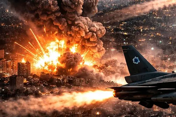 Израел извърши едновременни въздушни удари срещу Иран