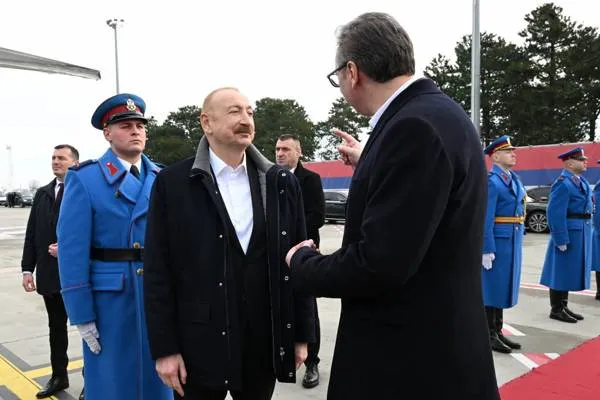 Aliyev concludes his visit to Serbia