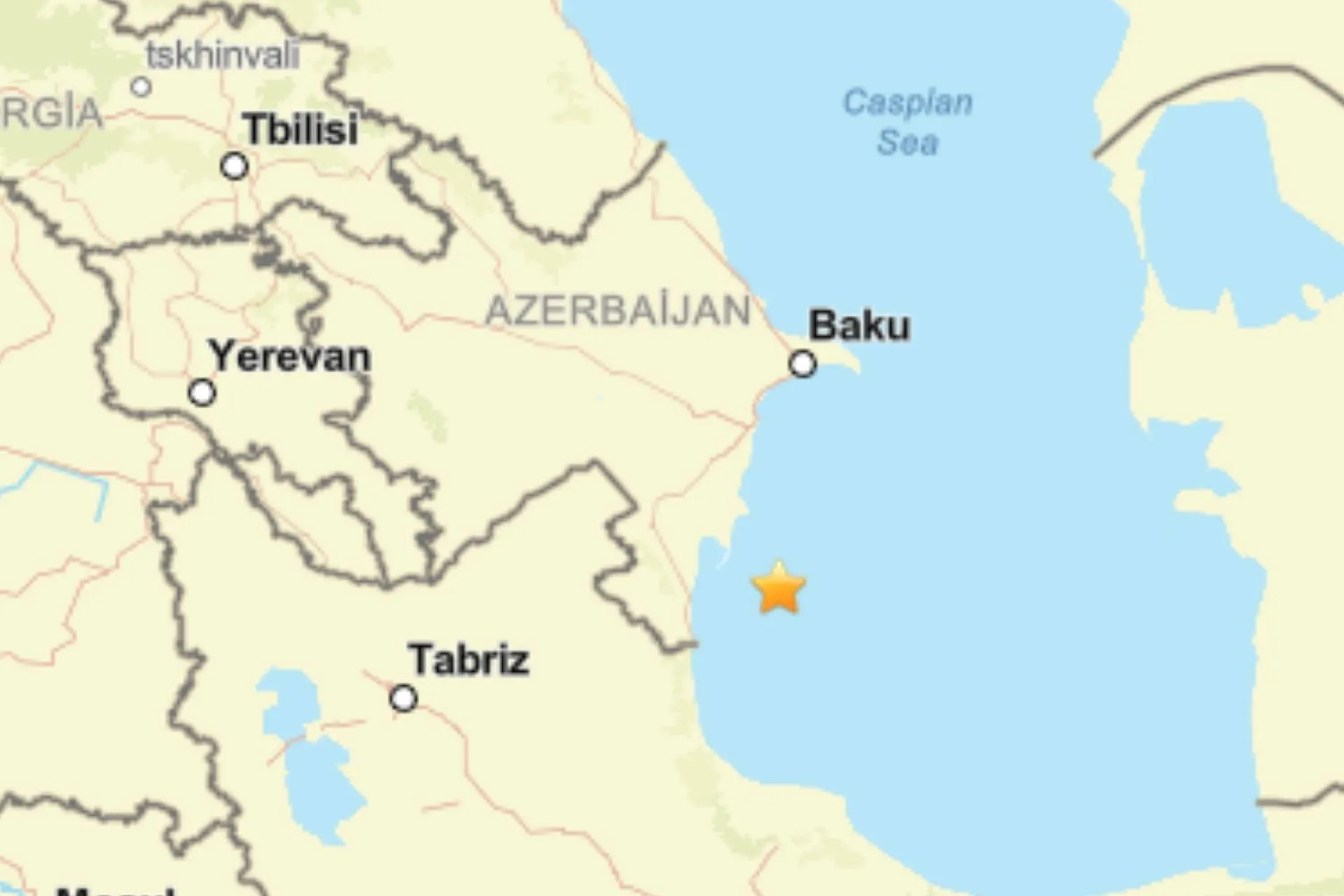 A 5.6 magnitude earthquake strikes Azerbaijan