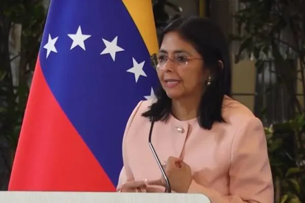 La oficina presidencial de Venezuela anunció que Delcy Rodríguez es ahora presidenta interina