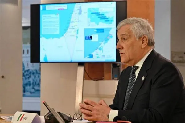 Tajani se reunió con el ministro de Asuntos Exteriores de Francia, Barrot