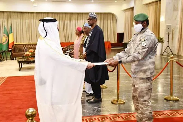 Malian President Goita receives credentials of Qatari ambassador