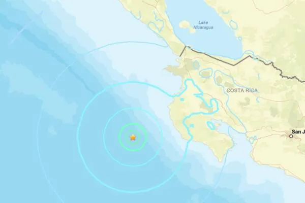 Earthquake in Costa Rica