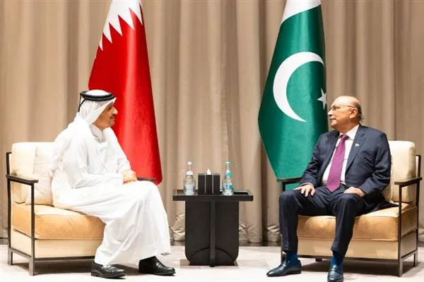 Serekê Pakistanê Zerdari bi Al Sani re civî