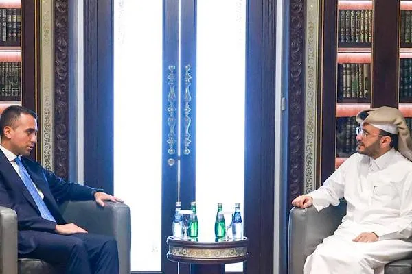 Al Ansari u takua me përfaqësuesin e posaçëm të BE-së për rajonin e Gjirit, Di Maio