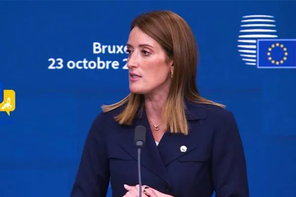 Metsola discusses artificial intelligence and digital security with Zuckerberg