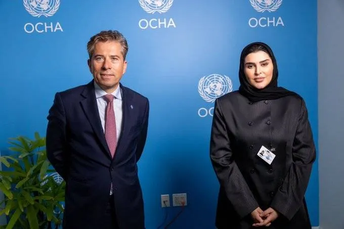 Katar és az ENSZ megvitatta a humanitárius együttműködés erősítésének lehetőségeit