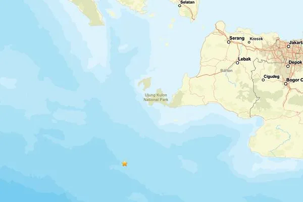 Earthquake in Indonesia
