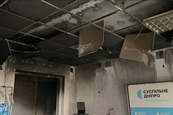 Dronên Rûsî navenda nûçeyan a weşanxaneya giştî ya Ukraynayê girt