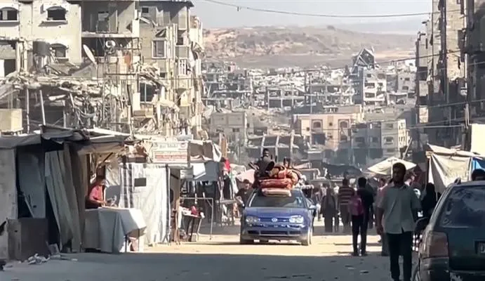 At least 91 people killed in Gaza yesterday, tens of thousands displaced