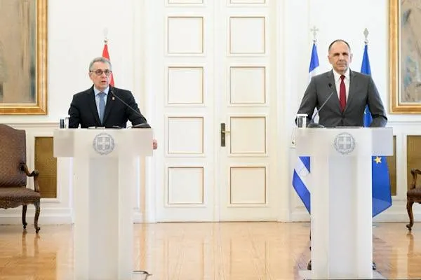 Gerapetritis meets with Swiss Foreign Minister Cassis