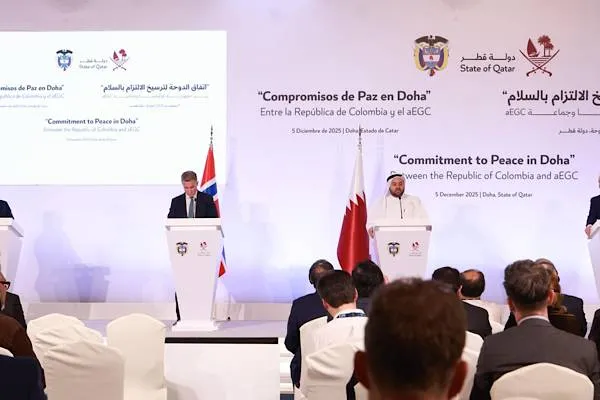 Qeter: Peymana Doha çarçoveyek guherîna bertirbûnê bo aşitî li Kolombîyayê diafirîne