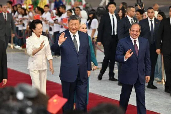 الرئيس شي جين بينغ في مصر