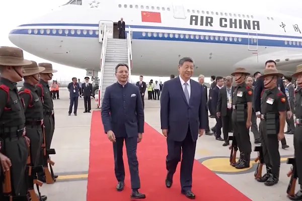 Xi arrives in India for BRICS summit