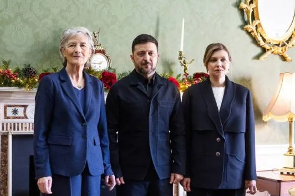 Zelenski s-a întâlnit cu Președinta Irlandei, Connolly