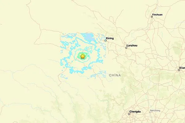 Terremoto in Cina