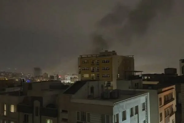 Li paytexta Îranê, Tehranê, teqîn çêbûn