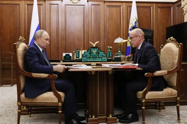 Putin se reunió con el presidente de la República de Udmurtia, Brechalov
