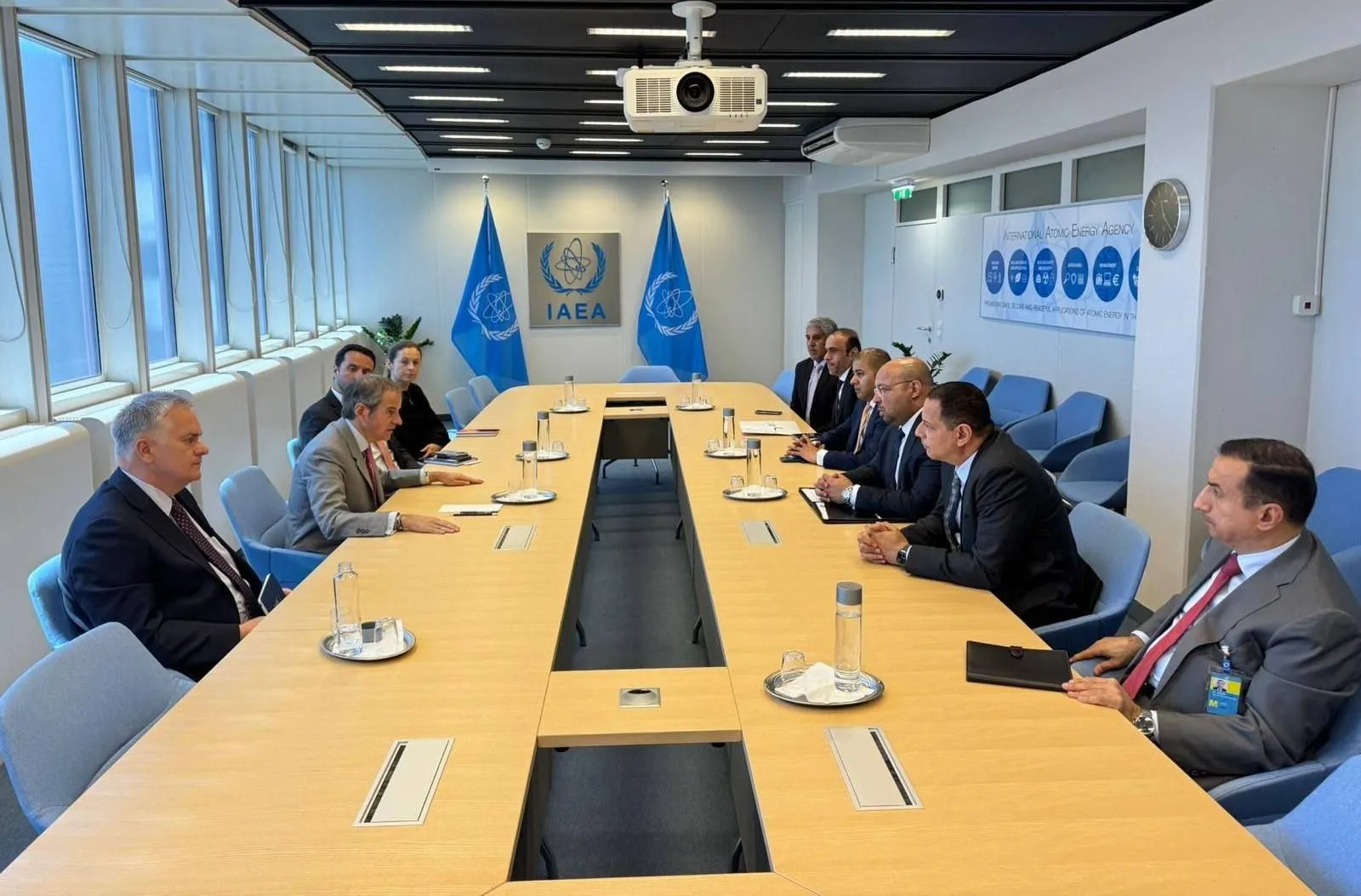 IAEA Director General Grossi meets with ambassadors of GCC member states