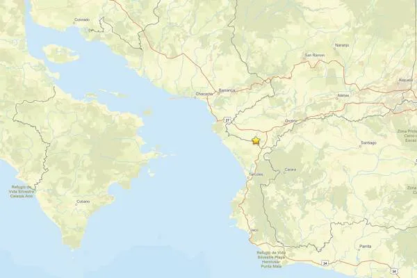 Earthquake strikes Costa Rica