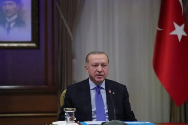 Le président Erdoğan a discuté avec le président russe Vladimir Poutine