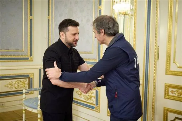 Zelensky met with IAEA Director General Grossi