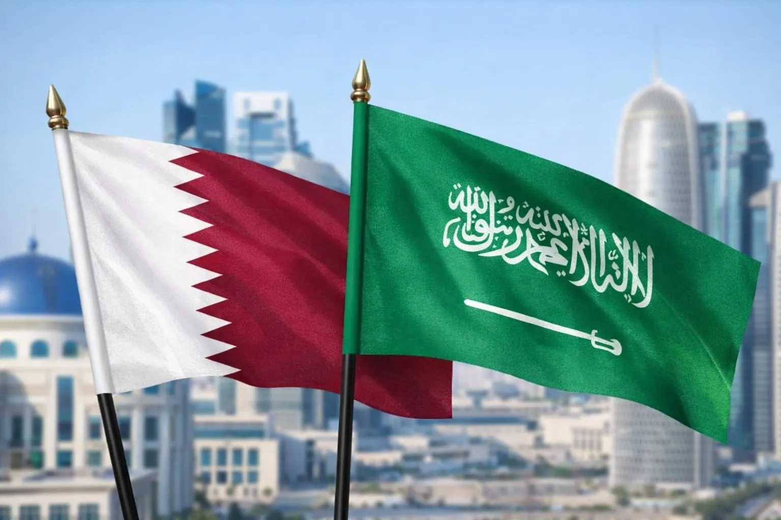 نخست‌وزیر قطر آل‌ثانی و وزیر خارجه عربستان بن فرحان تلفنی گفت‌وگو کردند