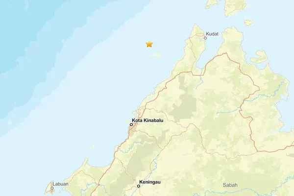 Earthquake in Malaysia
