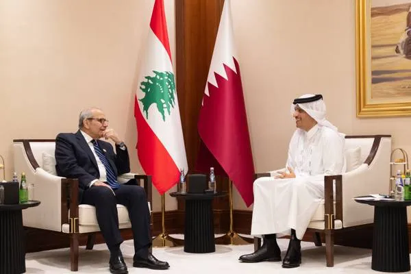 نخست‌وزیر قطر با همتای لبنانی خود دیدار کرد