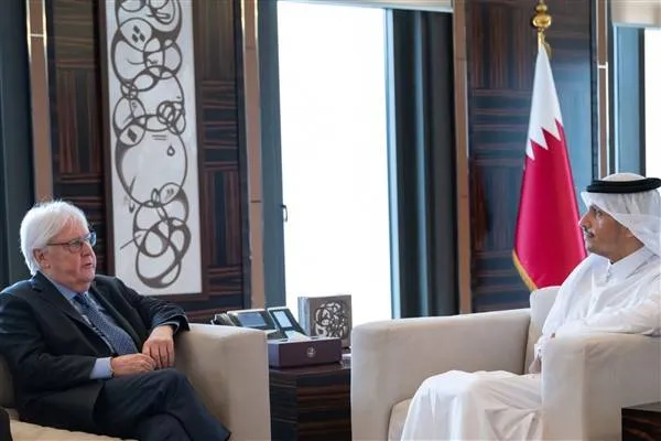 שר החוץ של קטאר אל-סאני, נפגש עם סגן המזכיר הכללי של האו