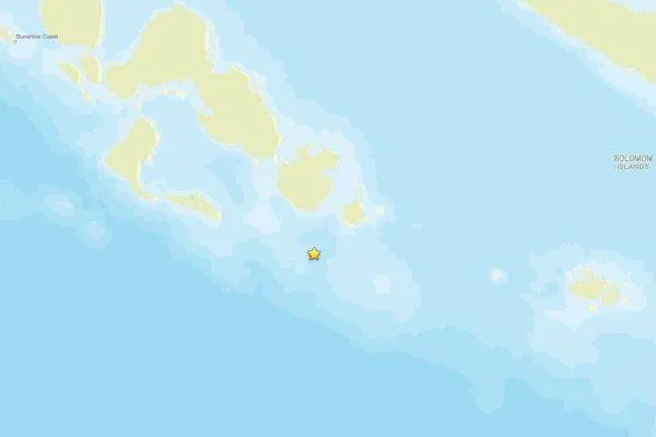 Terremoto nelle Isole Salomone