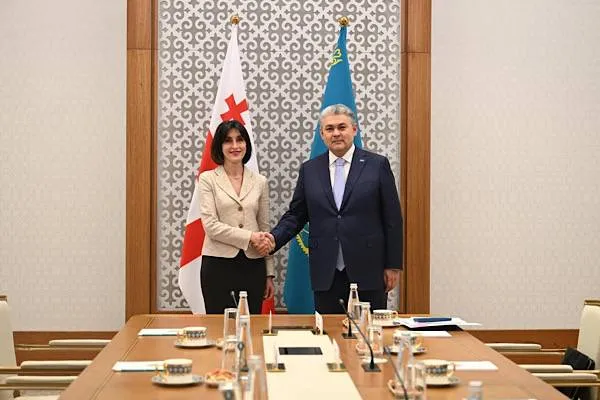 Kosherbayev ha incontrato la ministra degli Esteri georgiana Bochorishvili