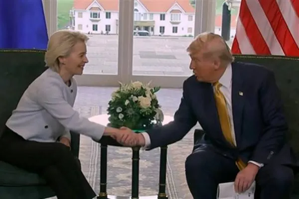 Trump and von der Leyen announce US-EU trade deal