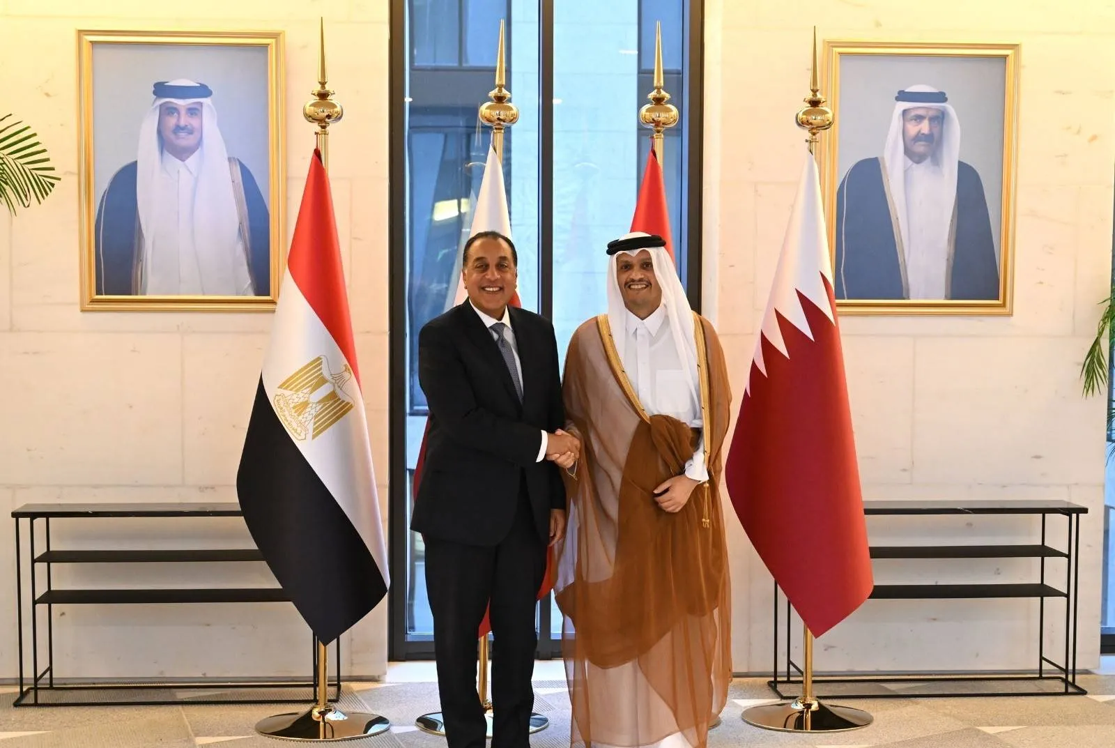 Al Sani met with the Prime Minister of Egypt, Madbouly
