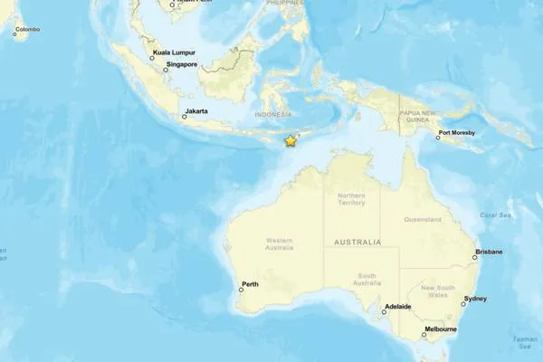 Earthquake in Indonesia