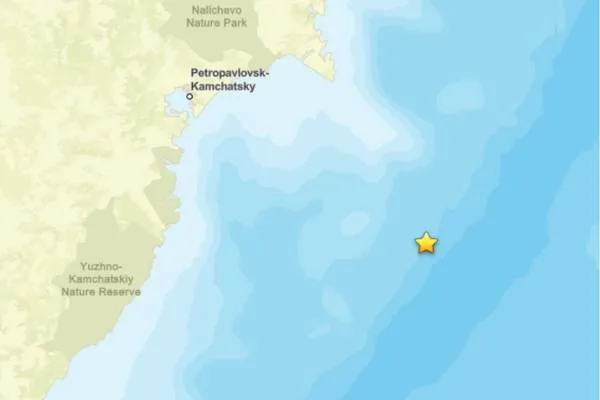 Earthquake strikes Russia
